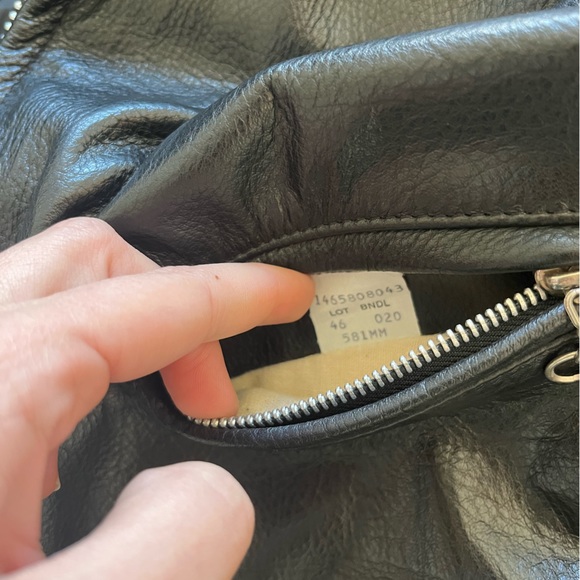 Schott NYC Genuine Cowhide Leather Bomber Vintage Jacket - Picture 9 of 10